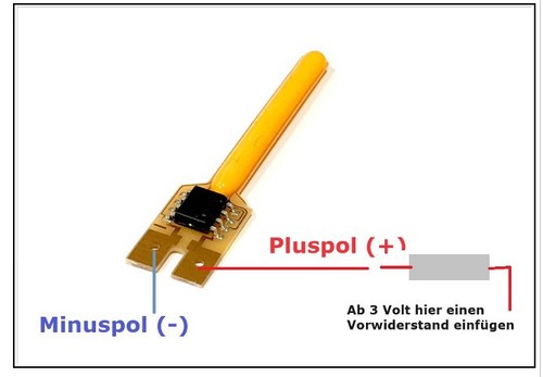 Lauflicht modul mit led - lauflicht-modul,
