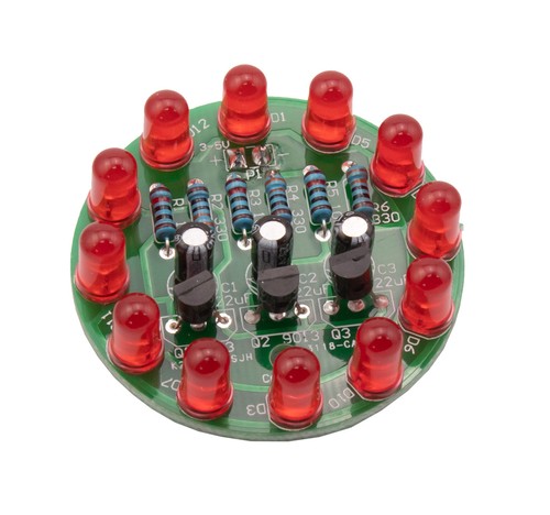 Bausatz led lauflicht - bausatz, led-lauflicht