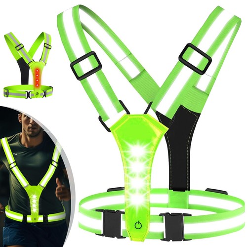 Led warnweste reflektorweste - led,