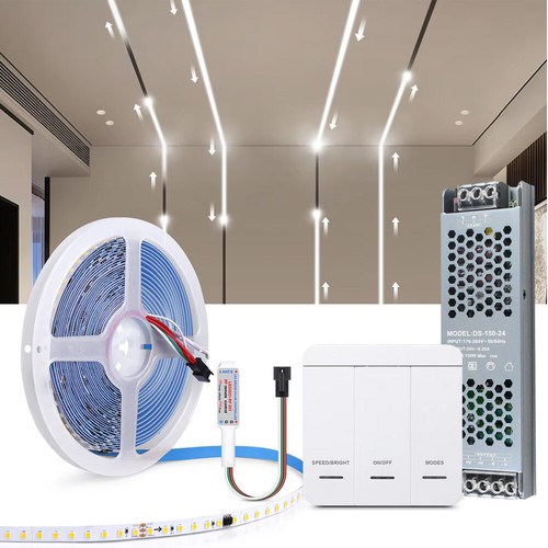 10m running water flowing - running, led