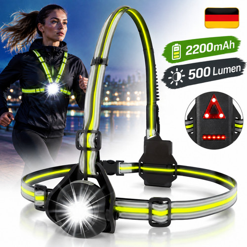 Lauflicht brustlampe 500 - brustlampe,