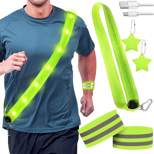 Reflektorband lauflicht joggen - reflektorband,