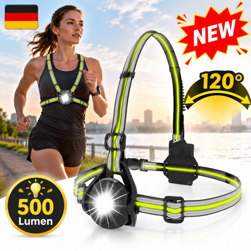 Brustlampe lauflicht 500 - lauflicht, lumen
