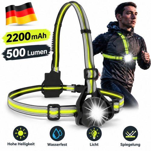 2200mah lauflicht lauflampe - lauflicht,